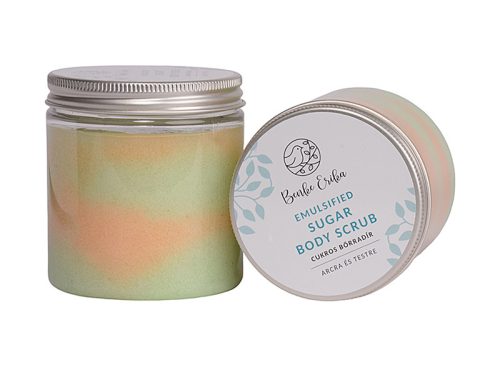 Emulsified Sugar Body Scrub - cukros bőrradír arcra és testre - Mangó és lime